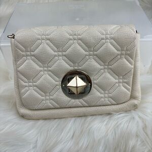 KATE SPADE QUILTED LEATHER CROSSBODY BAG
